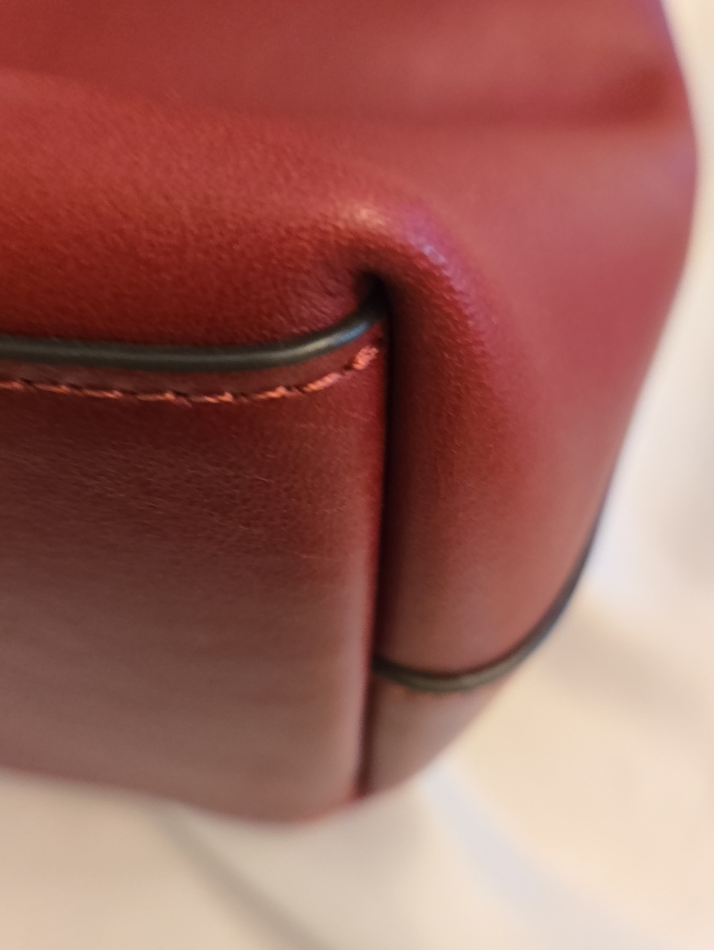 NWOT Merlot Coach Brooklyn 39 Shoulder Hobo Bag - Picture 8 of 14